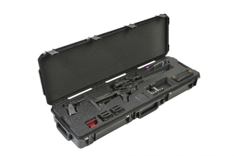 DroneCases ® 3-Gun-Koffer, geeignet für AR-15, Schrotflinte und Kurzwaffe plus Zubehör